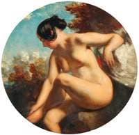 Bather Turned to the Left