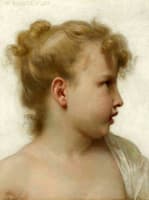Head of a Little Girl (study)