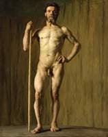 Academic Study of a Male Nude