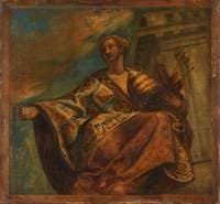 Fortune; An Allegorical Figure