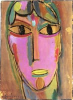 Mystical Head: Yellow Mouth