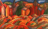 The Red Houses of Sainte-Adresse