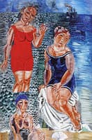 Three Bathers