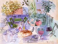 Still Life in a Garden, Saint-Émilion