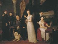 Count Morkov and His Family
