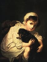 Girl with Dog