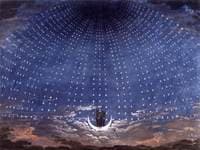 Stage set for Mozart's Magic Flute