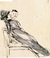 Seated Couple
