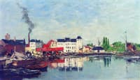 Brussels, the Commercial Harbor