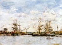 Deauville, the Harbor