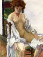 Nude with Robe