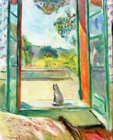 The Cat by an open Window (Aix-en-Provence)
