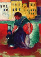 Washerwoman with Child