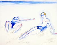 Bathers at Deauville
