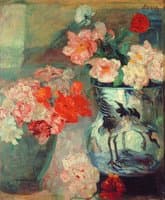 Peonies and poppies