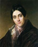 Portrait of L.K. Makovskaya