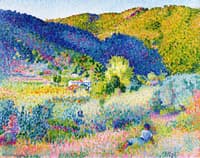 Paysage de la Chaine des Maures