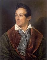 Portrait of a young man in a green robe