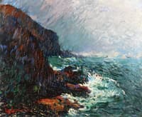 Cliffs in Normandy