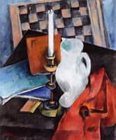 Still LIfe with a Game of Checkers