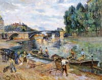 The Pont de Sully, Paris