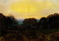 Twilight in the Vegetable Garden