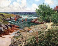 The Harbor at Goulphar, Belle-Île-en-Mer