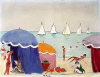 The Beach at Deauville