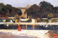 Le Petit Lac aux Jardins du Luxembourg