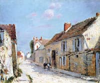 Street in Ennery, Seine et Oise