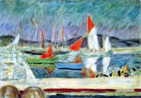 Boats in the Harbor, Le Cannet