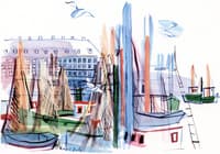 Fishing Port in Boston