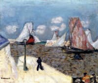 Boats near the Port