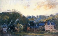 Village on the Seine near Rouen