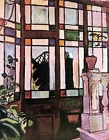 Window with Colored Panes