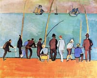 Fishermen with Lines