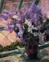 Lilacs in a Window