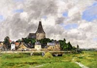 Quillebeuf, l'Église du Grand Canal