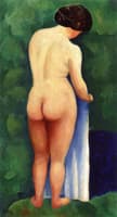 Standing Nude from the Back