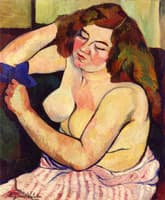 Torso with Blue Ribbon