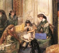 Young Girls and Dogs