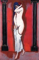 Woman with Columns