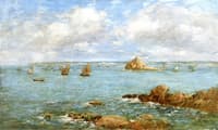 Douarnenez, Boats in the Bay