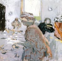 Madame Hessel, A Lady in a Hat with a Ribbon