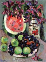 Still Life with Fruits and Flowers