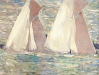 Regatta at Cowes (study)