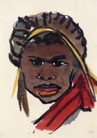 Woman with a Red Scarf