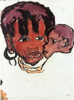 Young Woman and Child