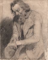 Un vieux mendiant