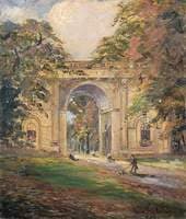 A Country House's Gatehouse (Harewood?)